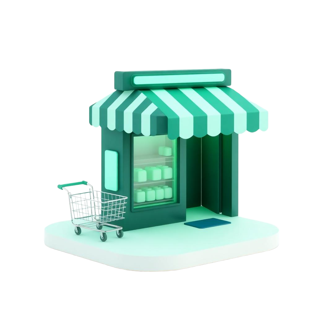 Online shop storefront — E-commerce SEO